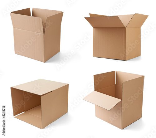 Photo: cardboard box package moving transportation delivery cardboard box package moving transportation delivery
