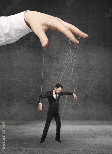 Photo: man marionette man marionette