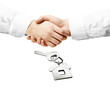 Foto: handshake and key handshake and key