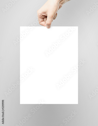 Photo: hand poster hand poster