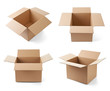 cardboard box package moving transportation delivery