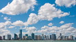 Video: Miami skyline time lapse pan Miami skyline time lapse pan