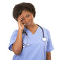nurse having a headache