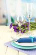 Table serving