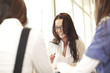 Foto: smiling girl thinking smiling girl thinking