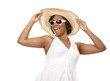 woman and summer