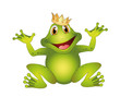 Frosch mit Krone
