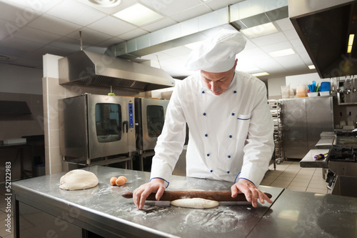 Photo: Chef preparing pastry Chef preparing pastry