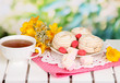 Beautiful set with tea