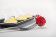 custard pastry cream and srawbwrry