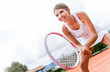 Female tennis player