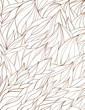 Abstract Fluid Ornament Vegetative Background