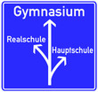 Schule Gymnasium Schild  #130507-svg01