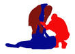 Vector: Rugby Injured Player Isolation Rugby Injured Player Isolation