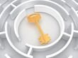 Key to labyrinth