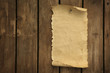 Old Letter Posted to the Door