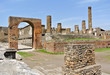 The Temple of Jupiter in Pompeii. UNESCO World Heritage Site