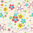 Floral  seamless background