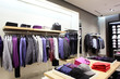 modern and fashion clothes store