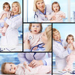 Doctor with baby