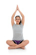 Girl in Yoga Pose