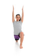 Photo: Girl in Yoga Pose Girl in Yoga Pose