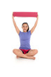Photo: Girl in Yoga Pose Girl in Yoga Pose