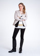 Standing young woman