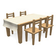 Illustration: WoodenDiningTable WoodenDiningTable