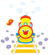 Vector: Toy train Toy train