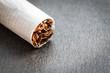 Cigarette, super macro shot.