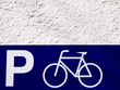 Parkplatz für Fahrräder Schild 1