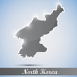shiny icon in form of North Korea