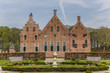 Side view of the old dutch mansion Menkemaborg