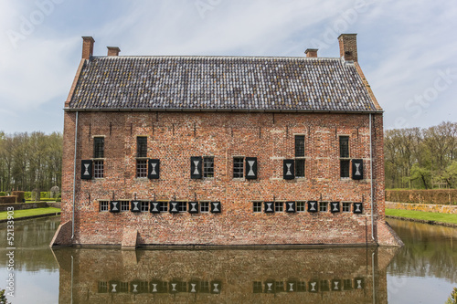 Photo: Back view of the old dutch mansion Menkemaborg Back view of the old dutch mansion Menkemaborg