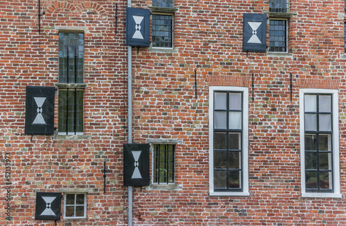Photo: Detail of the old dutch mansion Menkemaborg Detail of the old dutch mansion Menkemaborg