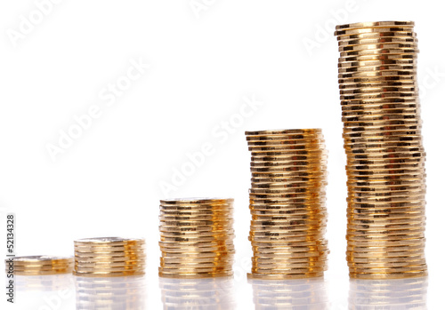 Photo: gold coins gold coins