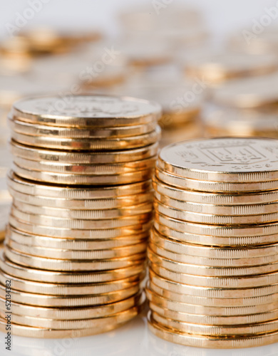 Photo: gold coins gold coins