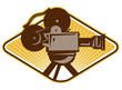 Vintage Movie Film Camera Retro