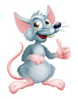 Vector: Cartoon Rat Cartoon Rat