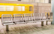 Yellow Train leaving the Subway Platform