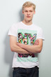 Foto: Young caucasian man in casual Young caucasian man in casual