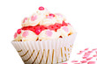 Photo: Muffin with cream Muffin with cream