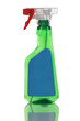Durchsichtige Sprühflasche