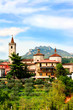 View of the ancient Italian city
