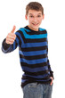 Foto: Happy teenager boy in casual standing Happy teenager boy in casual standing