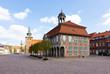 Foto: Boizenburg, Rathaus und Kirche Sankt Marien Boizenburg, Rathaus und Kirche Sankt Marien
