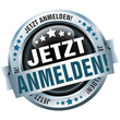 Vektor: Button - Jetzt anmelden! Button - Jetzt anmelden!