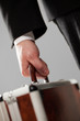 Photo: Document case in businessman hands Document case in businessman hands