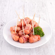 sausage wrapped in bacon